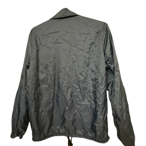 High End Slate & Stone Snap Up Windbreaker Jacket Mens L MINTY - Picture 2 of 6
